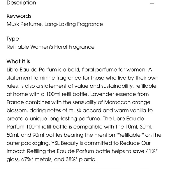 YSL Libre Perfume 1.5 oz - New without box - Picture 3 of 6